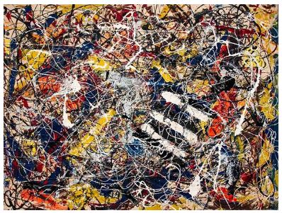 Number 17A – ( Jackson Pollock )