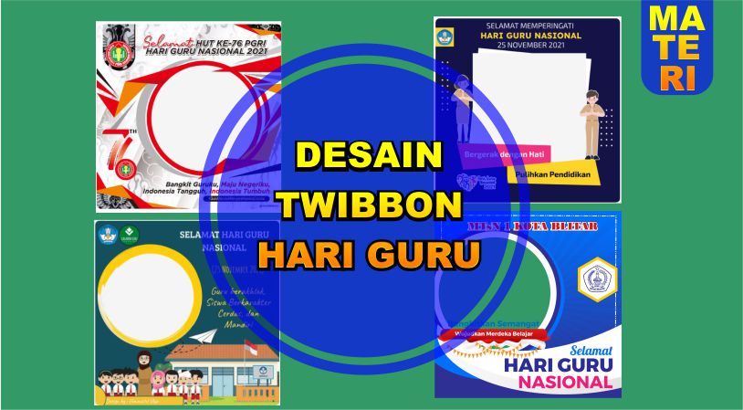 Desain Twibbon Hari Guru 25 November 2021 - Seputar Kelas